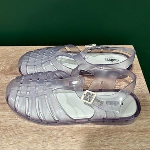Melissa Clear Jelly Shoes - Size US Womens 7